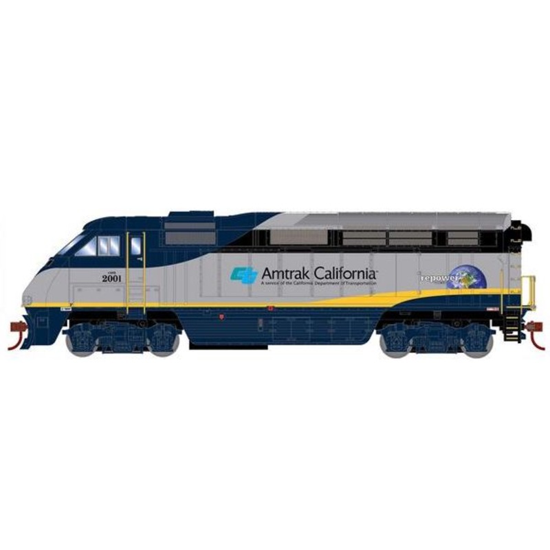 Athearn RTR 64950 HO Scale EMD F59PHI Diesel Amtrak California CDTX 2001 DCC & Sound