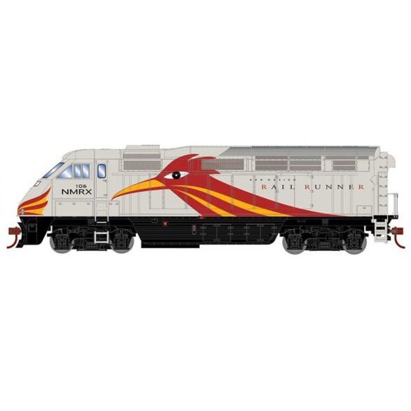 Athearn RTR 64954 HO Scale EMD F59PHI Diesel New Mexico Railrunner NMRX 106 DCC & Sound