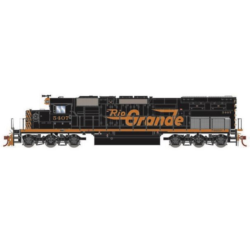 Athearn RTR 71853 HO Scale EMD SD40T-2 Rio Grande D&RGW 5407 DCC & Sound