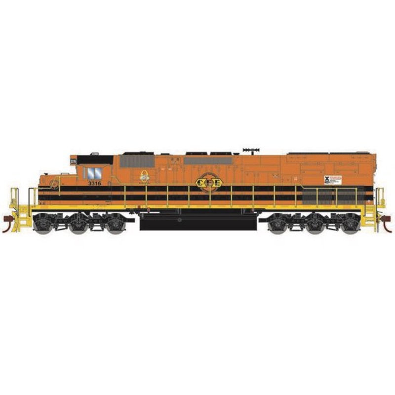 Athearn RTR 71855 HO Scale EMD SD40T-2 Chicago, Fort Wayne and Eastern CFE 3316 DCC & Sound