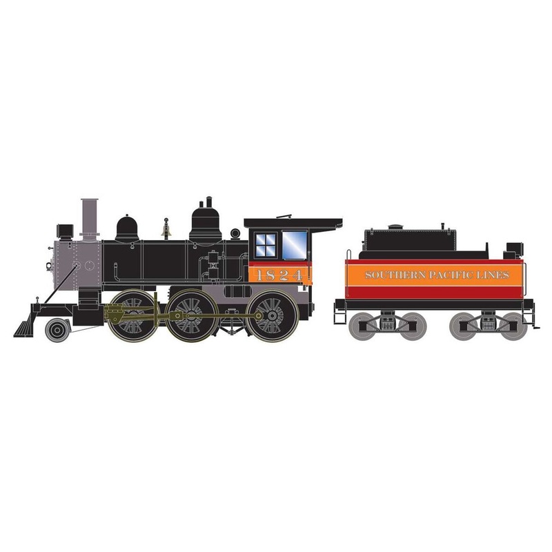 Athearn RTR 87245 HO Scale 2-6-0 Steam Locomotive Southern Pacific SP 1824