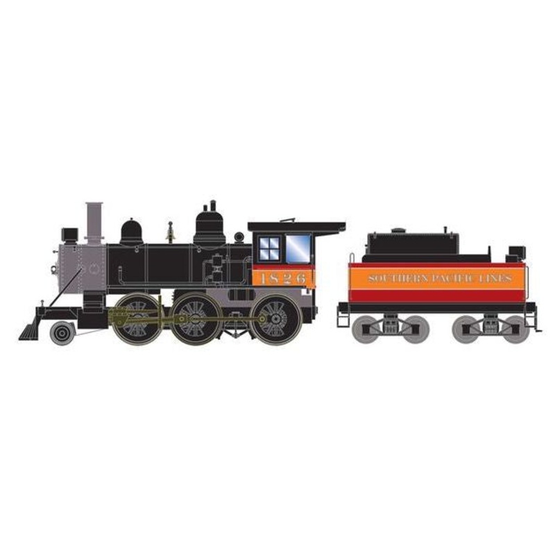 Athearn RTR 87246 HO Scale 2-6-0 Steam Locomotive Southern Pacific SP 1825