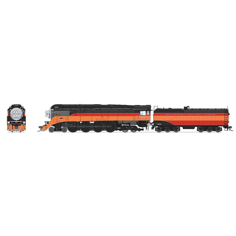 BLI 7611 HO Scale GS-4 Southern Pacific 4449 Daylight Modern Excursion Paragon4 Hybrid