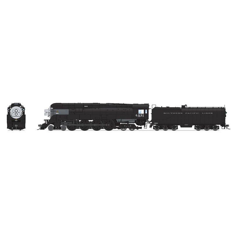BLI 7620 HO Scale GS-4 Southern Pacific 4438 In-Service Black Paragon4 Hybrid