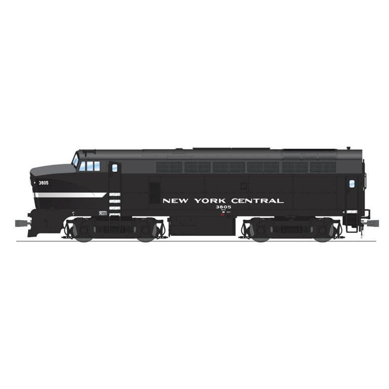 BLI 8276 HO Scale Baldwin RF-16 A Unit Sharkknose Diesel New York Central NYC NYC 3805 - Stealth