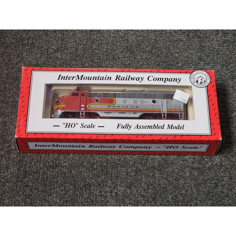 Intermountain HO Scale EMD F7A Santa Fe ATSF 308 (Shell Only) - NOS