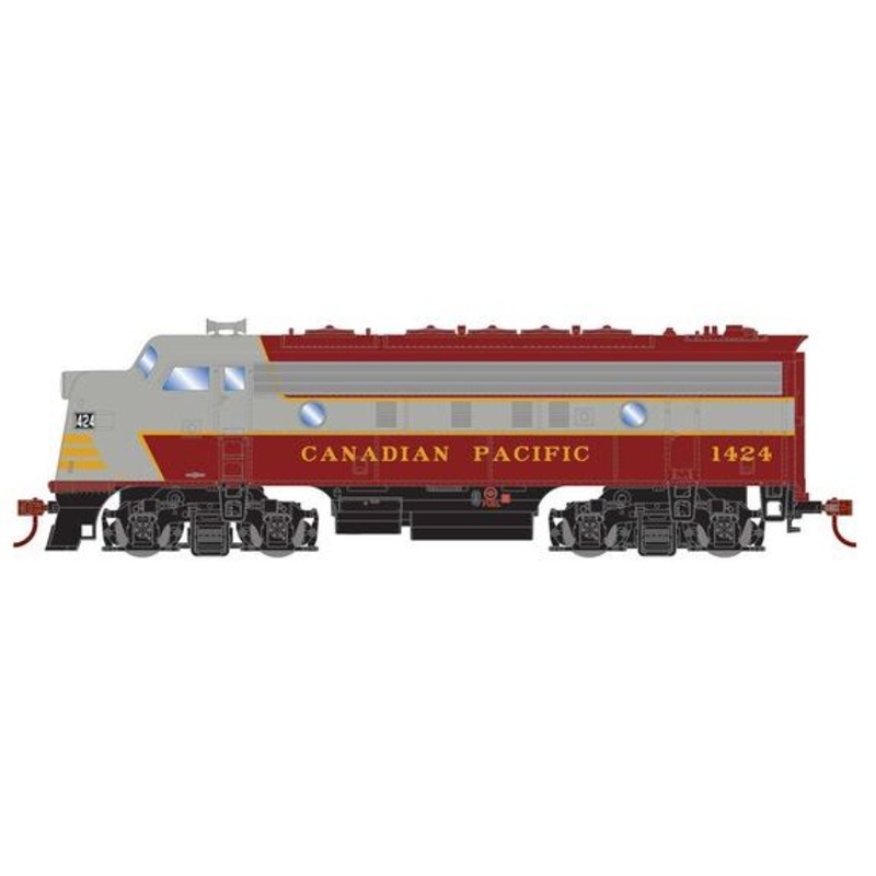 Roundhouse 3318 HO Scale EMD F7A Canadian Pacific CPR 1424 DC