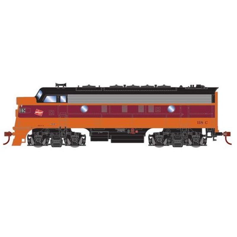 Roundhouse 3320 HO Scale EMD F7A Milwaukee Road MILW 118C DC