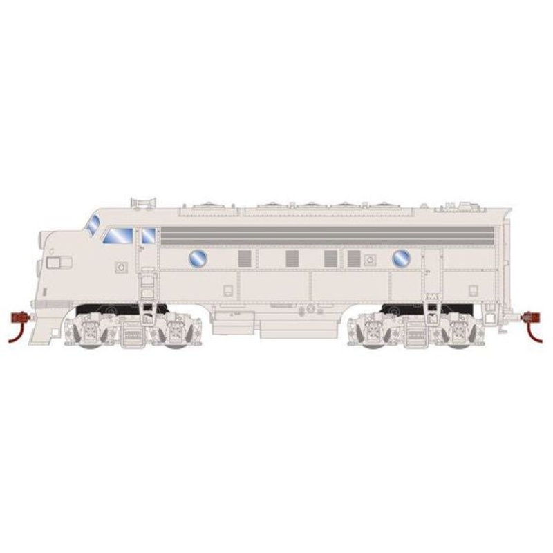 Roundhouse 3334 HO Scale EMD F7A Dual Headlight Version Undecorated DC