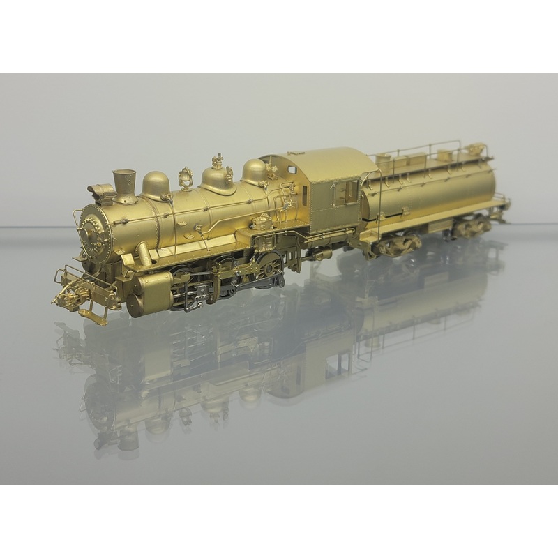 Sunset Models HO Scale Southern Pacific SP S-10 0-6-0 Steam Locomotive with Sausage Tender - Un-Painted
