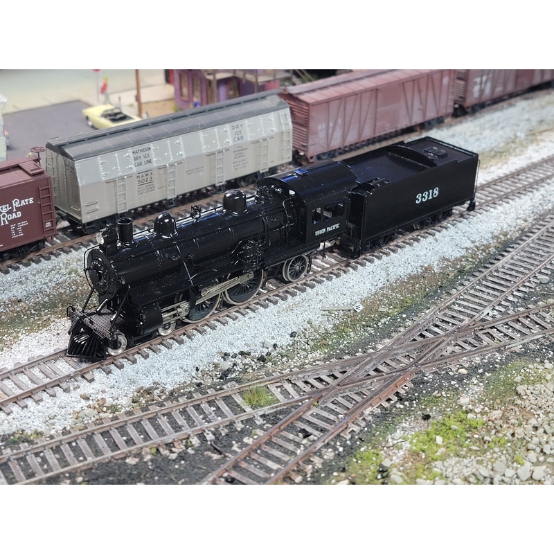Westside HO Scale Union Pacific 4-4-2 Atlantic Steam Locomotive - Painted Brass