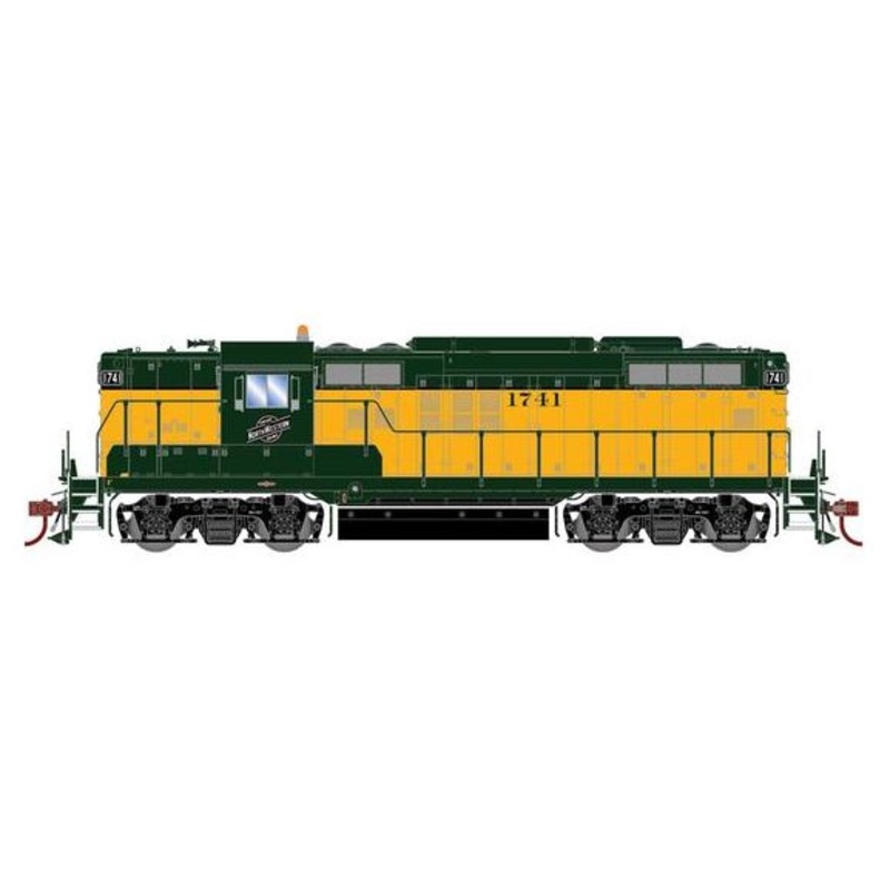 Athearn Genesis G82829 HO Scale EMD GP9 Chicago NorthWestern CNW 1741 DCC Sound