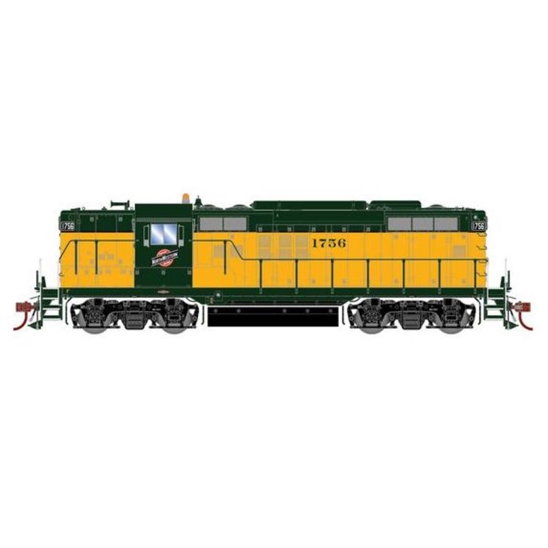 Athearn Genesis G82830 HO Scale EMD GP9 Chicago NorthWestern CNW 1756 DCC Sound