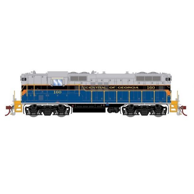 Athearn Genesis G82836 HO Scale EMD GP9 Central of Georgia CG 160 DCC Sound
