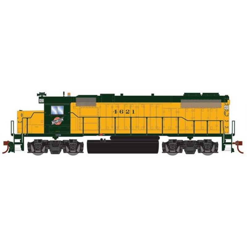 Athearn RTR 72198 HO Scale EMD GP38-2 Chicago NorthWestern C&NW 4621 Sound-Ready w/ Speaker