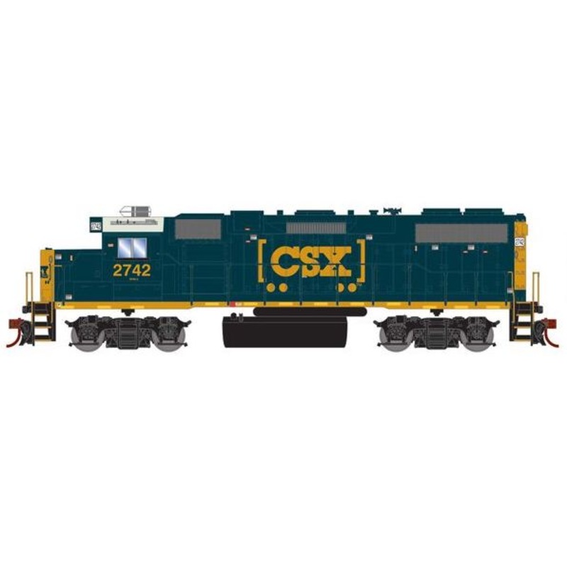 Athearn RTR 72200 HO Scale EMD GP38-2 CSX 2742 Sound-Ready w/ Speaker