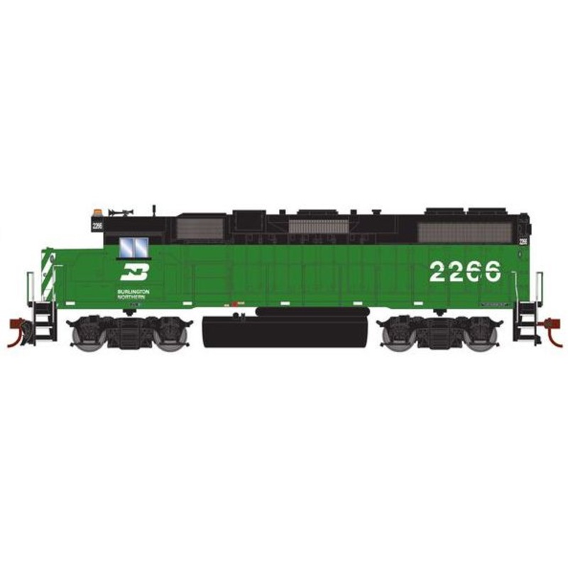 Athearn RTR 72203 HO Scale EMD GP38-2 Burlington Northern BN 2266 Sound-Ready w/ Speaker