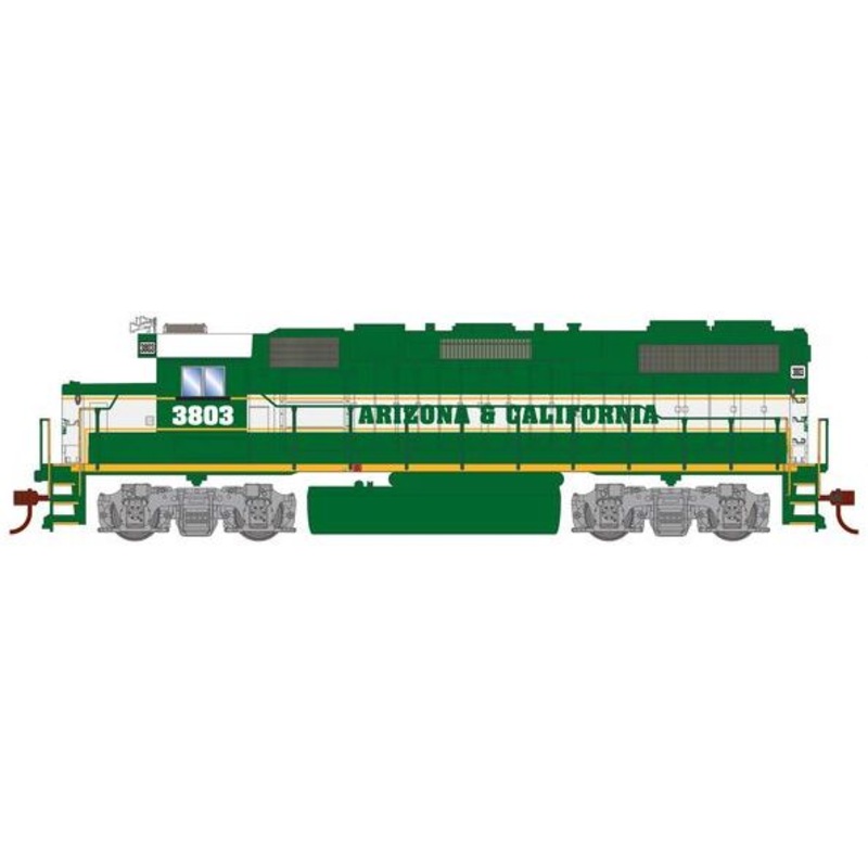 Athearn RTR 72211 HO Scale EMD GP38-2 Arizona & California AZRC 3803 Sound-Ready w/ Speaker