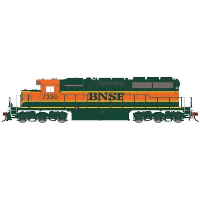Athearn RTR 73630 HO Scale EMD SD40 BNSF Rebuilt 7330 DC