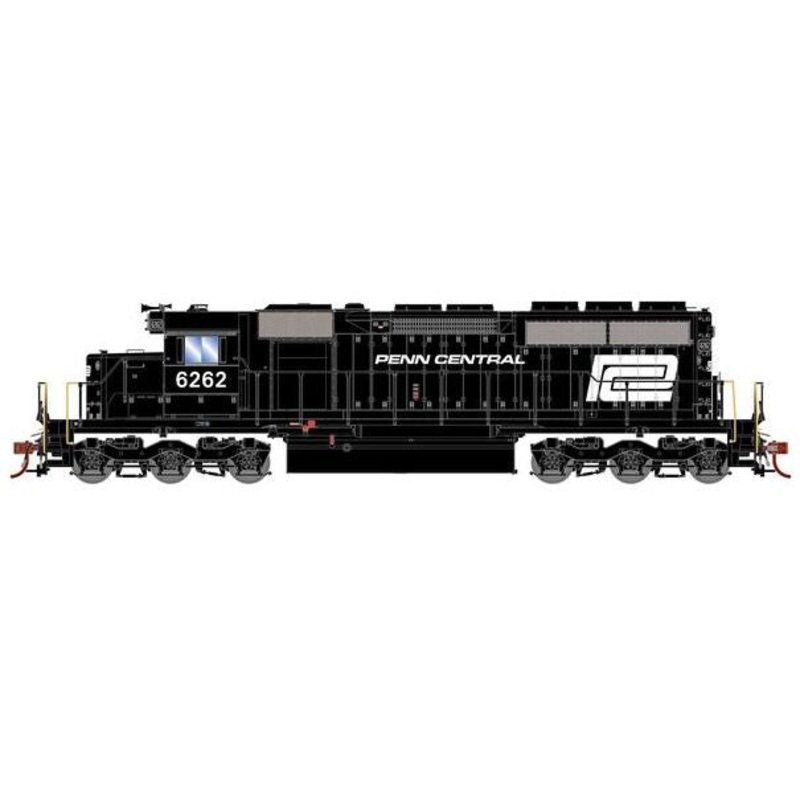 Athearn RTR 73644 HO Scale EMD SD40 Penn Central PC 6262 DC
