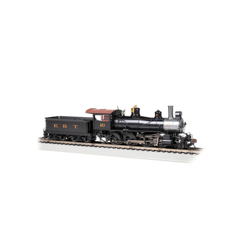 Bachmann 52206 HO Scale 4-6-0 Baldwin Steam Locomotive East Broad Top EBT 10