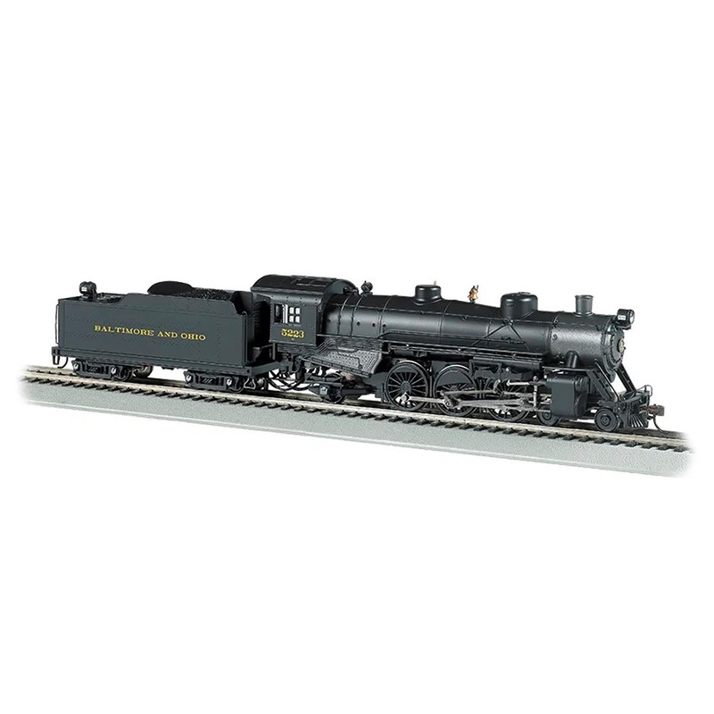 Bachmann 52903 HO Scale 4-6-2 USRA Light Pacific Steam Locomotive Baltimore & Ohio B&O 5223