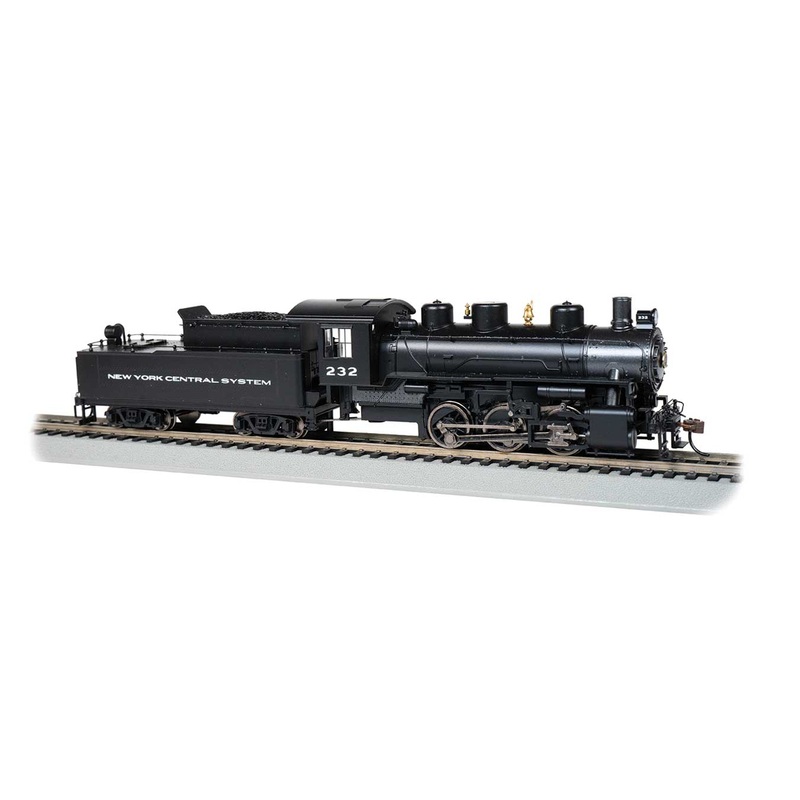Bachmann 53802 HO Scale 0-6-0 USRA Steam Locomotive NYC 232 - DCC & Sound
