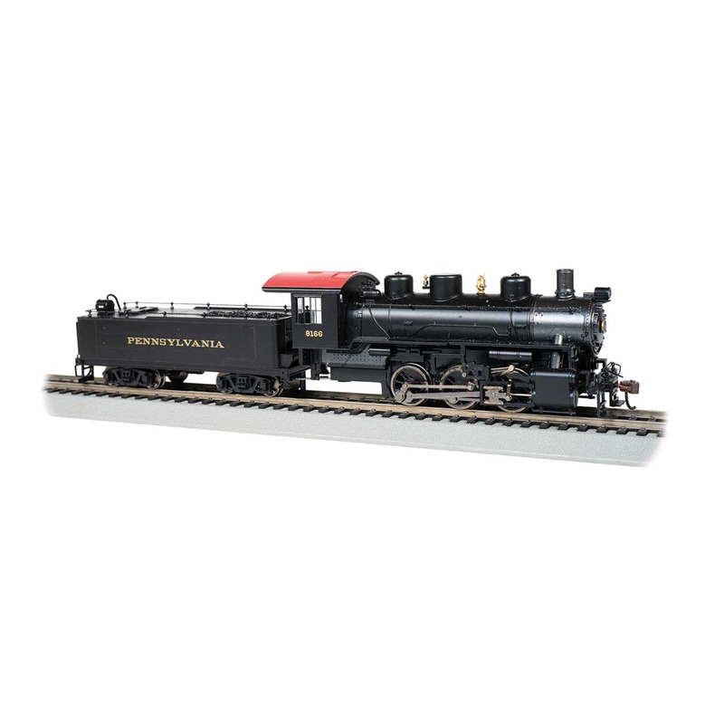 Bachmann 53803 HO Scale 0-6-0 USRA Steam Locomotive PRR 8168 - DCC & Sound