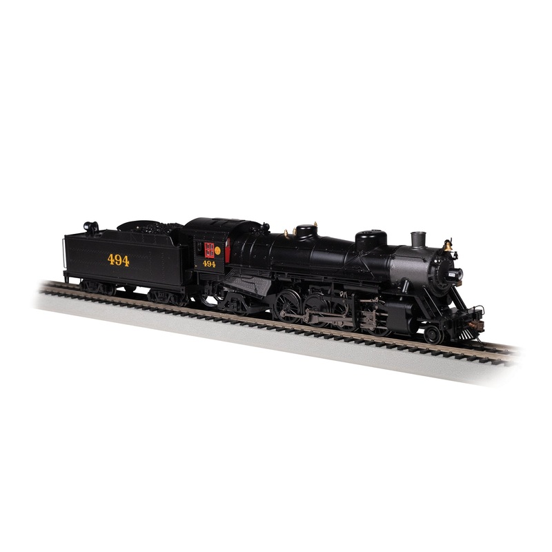Bachmann 54408 HO Scale 2-8-2 USRA Light Mikado Steam Locomotive Seaboard Air Line SAL 494