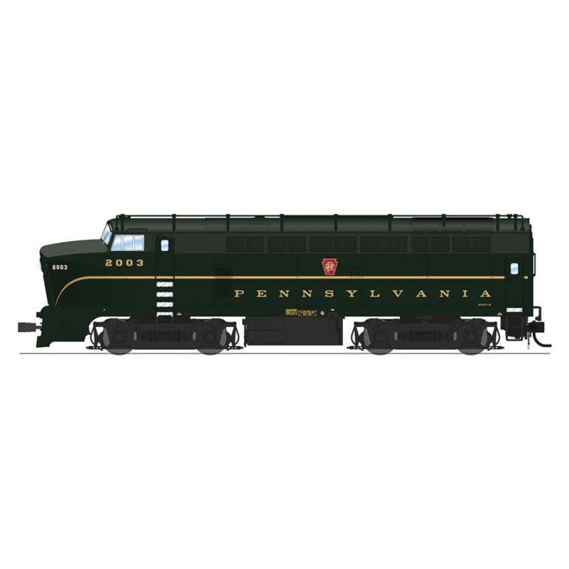 BLI 8272 HO Scale Baldwin BF-16 A Unit Sharkknose Diesel "Single Stripe" PRR 2003A - Stealth