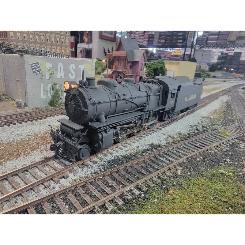 PFM United HO Scale Long Island G5 4-6-0 Steam Locomotive - Painted Brass
