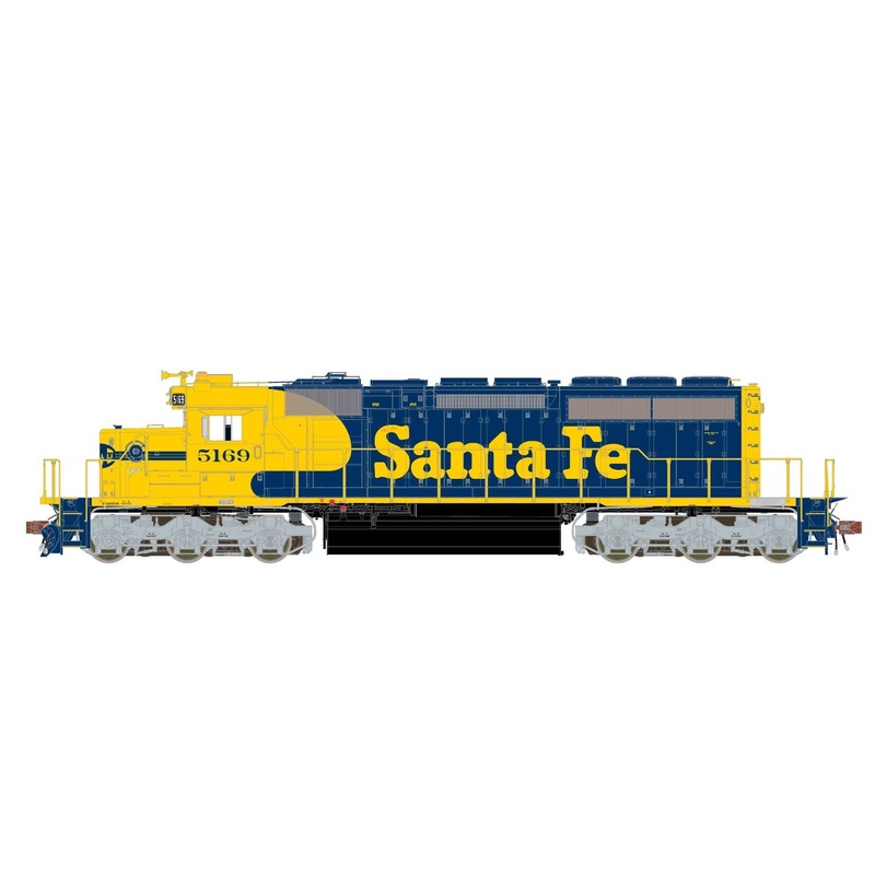 ScaleTrains Rivet 38775 HO Scale EMD SD40-2 Santa Fe "Re-Paint"  ATSF 5169 - DCC & Sound