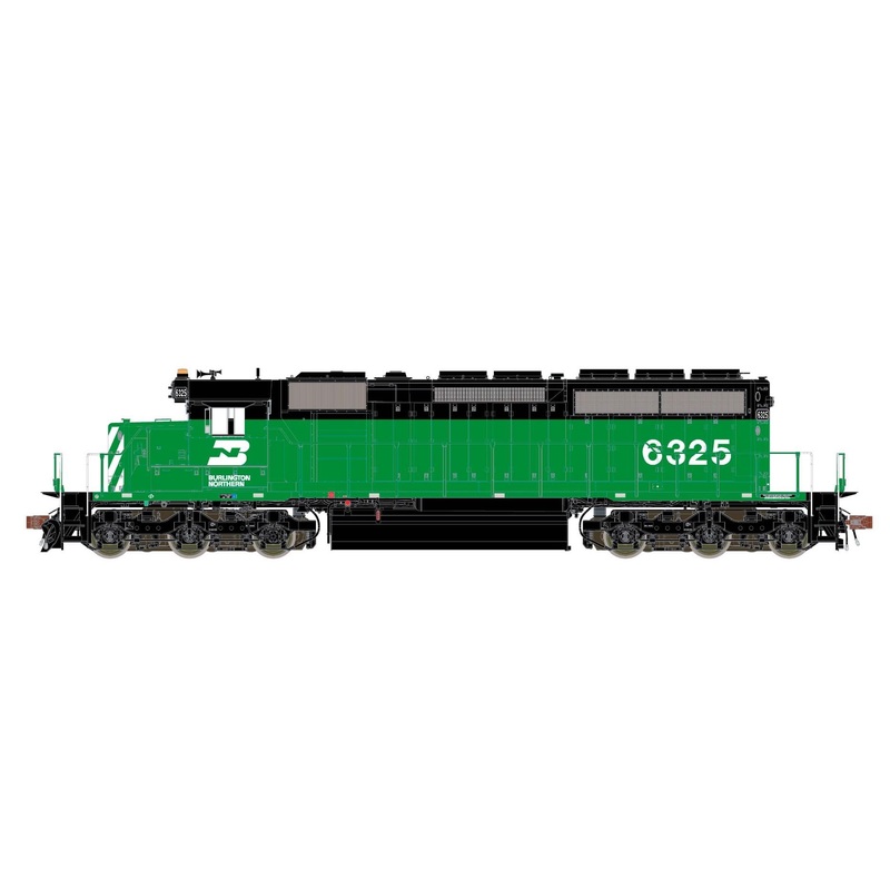 ScaleTrains Rivet 38784 HO Scale EMD SD40-2 Burlington Northern BN 6339 - DC