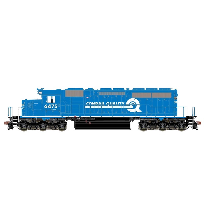 ScaleTrains Rivet 38802 HO Scale EMD SD40-2 Conrail Quality CR 6475 - DC