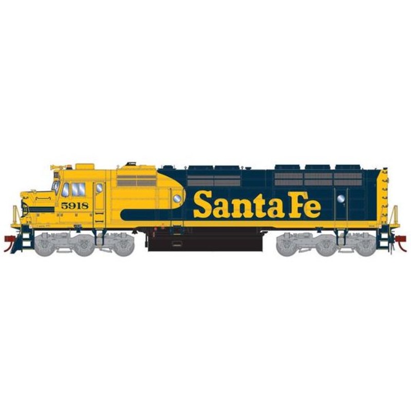 Athearn Genesis G18268 HO Scale EMD F45 Fanta Fe ATSF 5918 DC