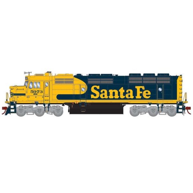 Athearn Genesis G18270 HO Scale EMD F45u Rebuilt Fanta Fe ATSF/MKM 5973 DC
