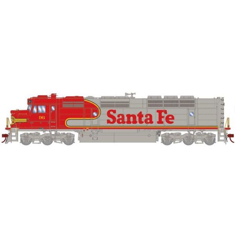 Athearn Genesis G18373 HO Scale EMD FP45 Santa Fe Superfleet ATSF 96 DCC & Sound