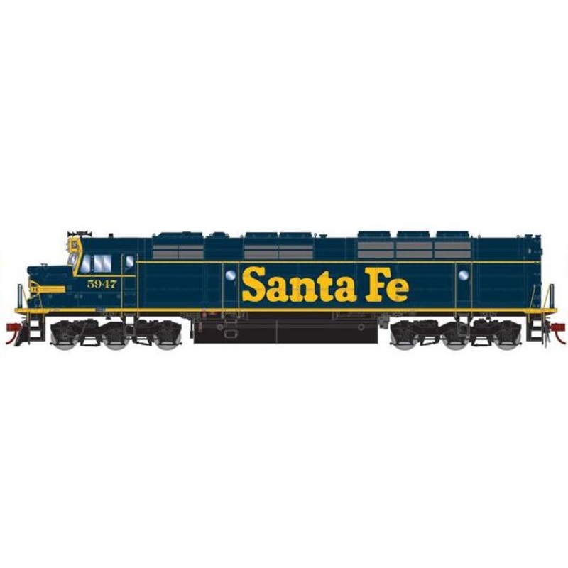 Athearn Genesis G18377 HO Scale EMD FP45 Santa Fe ATSF 5947 DCC & Sound
