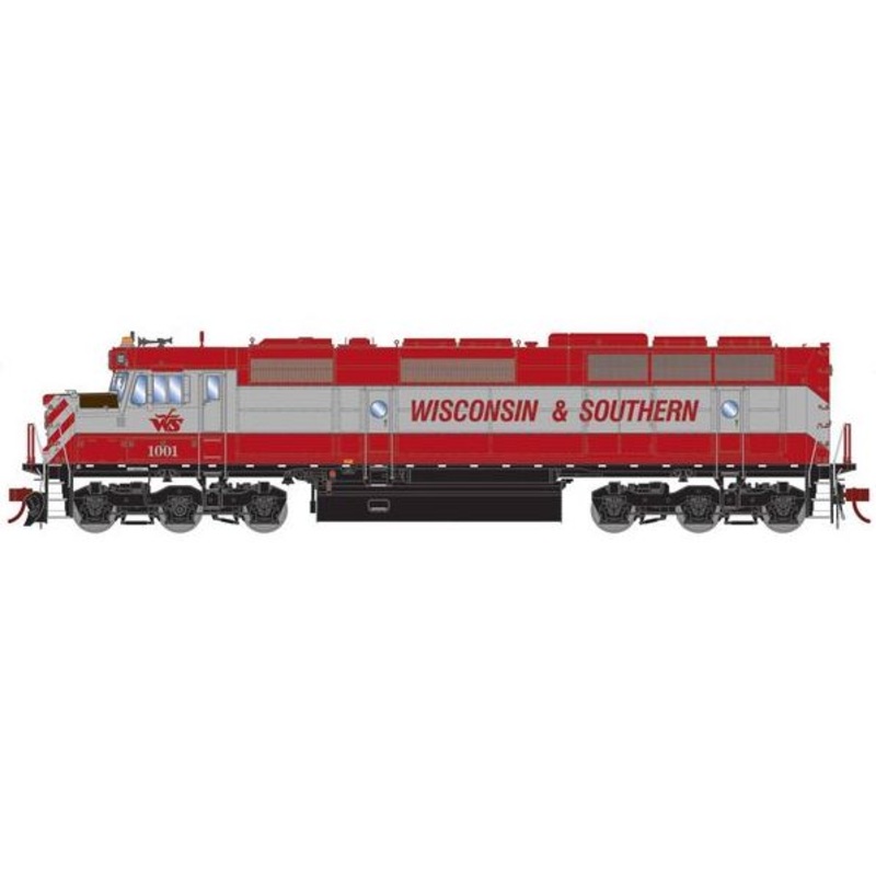 Athearn Genesis G18378 HO Scale EMD F45 Wisconsin Southern WSOR 1001 DCC & Sound
