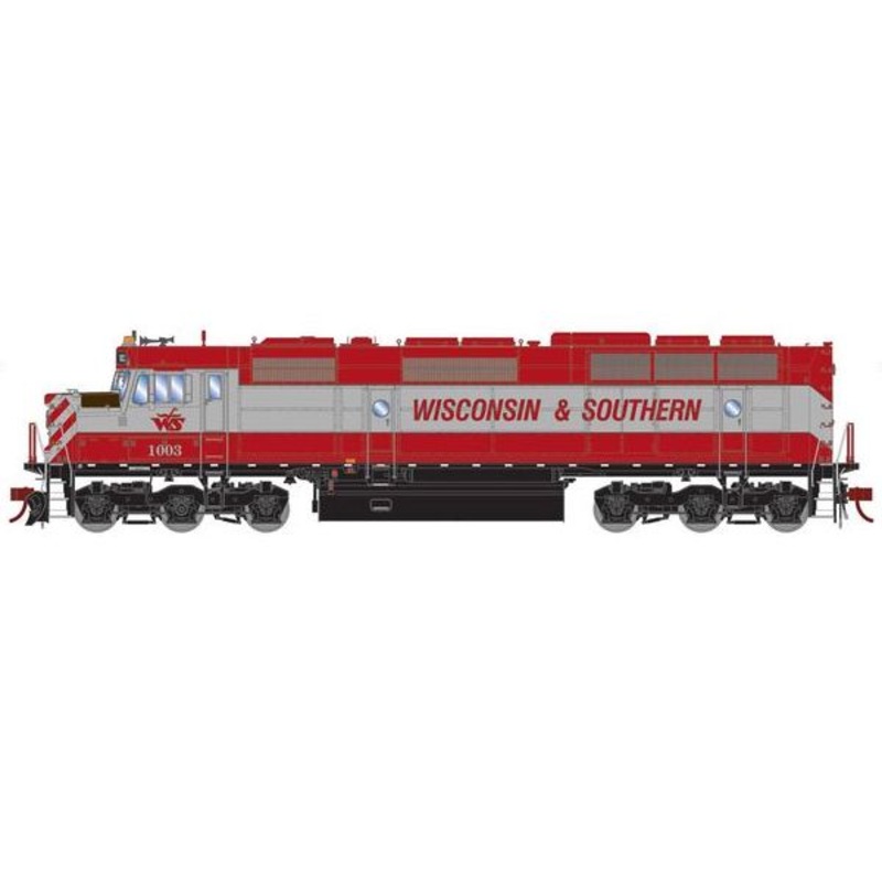 Athearn Genesis G18379 HO Scale EMD F45 Wisconsin Southern WSOR 1003 DCC & Sound
