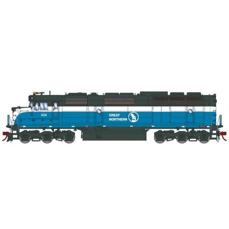 Athearn Genesis G18381 HO Scale EMD F45 Great Northern GN 434 DCC & Sound