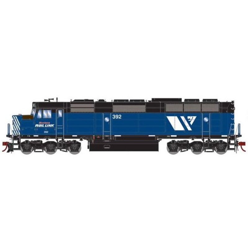 Athearn Genesis G18383 HO Scale EMD F45 Montana Rail Link MRL 392 DCC & Sound