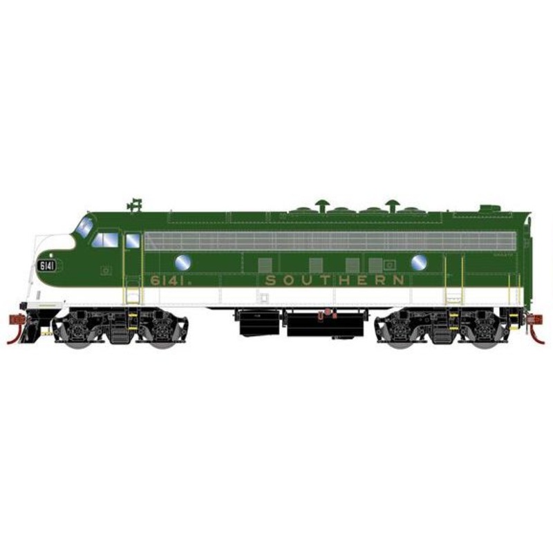 Athearn Genesis G19607 HO Scale EMD FP7 Southern SOU 6141 DC
