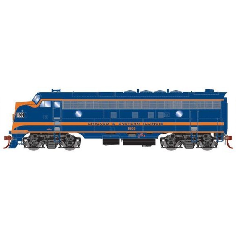 Athearn Genesis G19610 HO Scale EMD FP7 Chicago and Eastern Illinois CEI 1605 DC