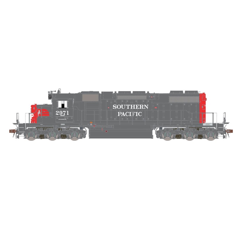 ScaleTrains 33147 HO Scale EMD SD38-2 Diesel Southern Pacific SP 2971 DCC LokSound