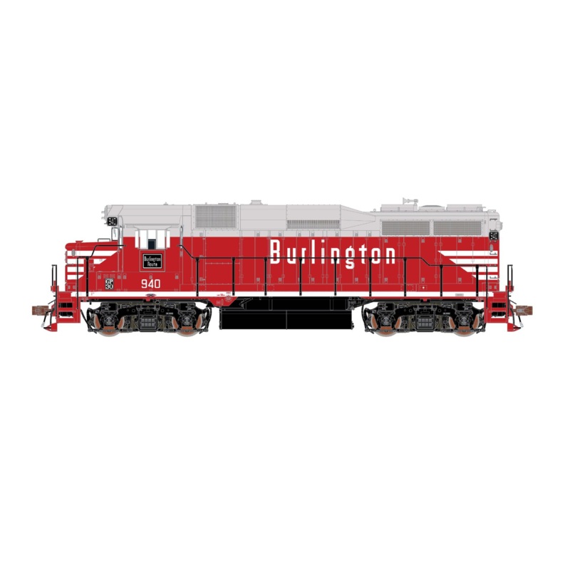ScaleTrains Rivet 39222 HO Scale EMD GP30 Burlington "Redbird"  CB&Q 952