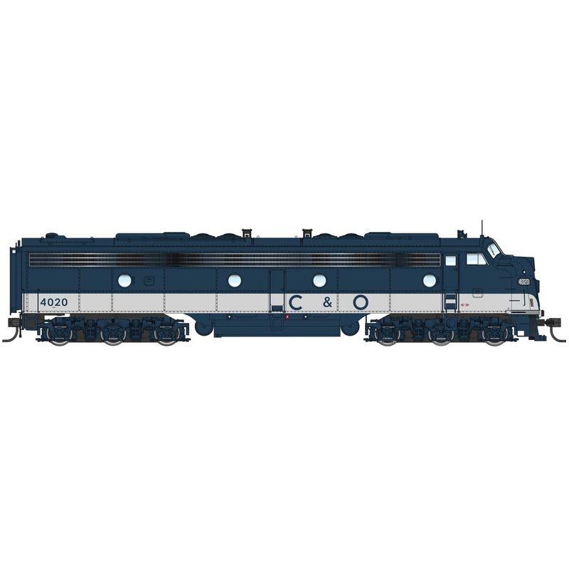 Walthers Proto 920-49912 HO Scale EMD E8A Diesel Chesapeake & Ohio C&O 4015 DC