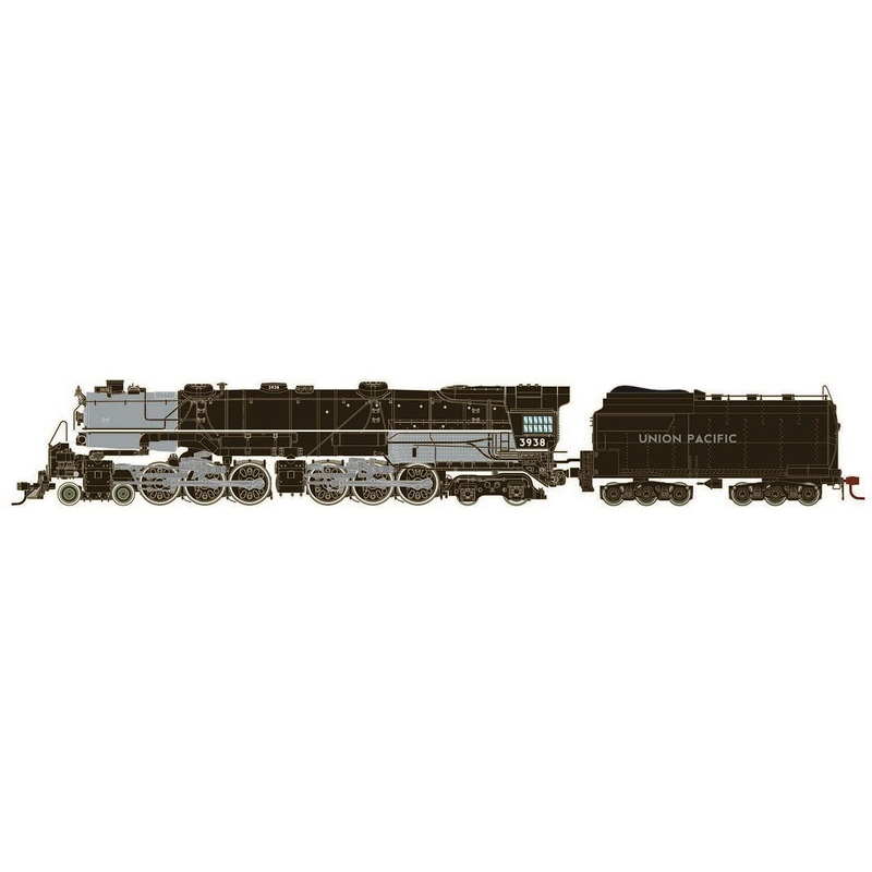 Athearn Genesis G1022 HO Scale 4-6-6-4 Challenger w/Coal Tender Union Pacific UP 3938 DCC/Sound