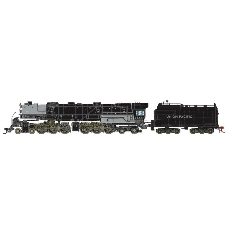 Athearn Genesis G1025 HO Scale 4-6-6-4 Challenger w/Oil Tender Union Pacific UP 3823 DC