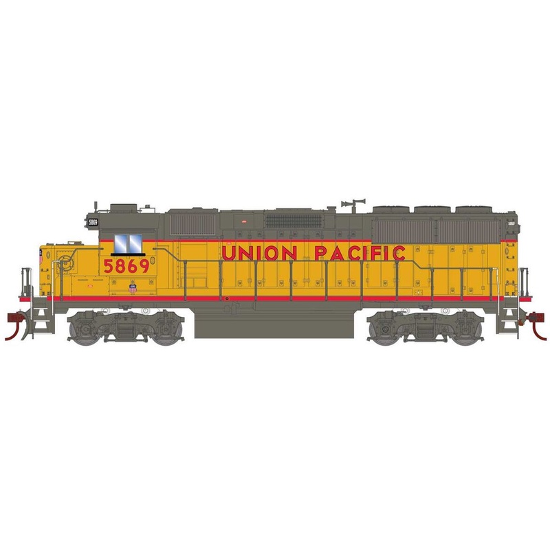 Athearn RTR 1051 HO Scale GP60 Diesel Union Pacific UP 5869 DCC/Sound